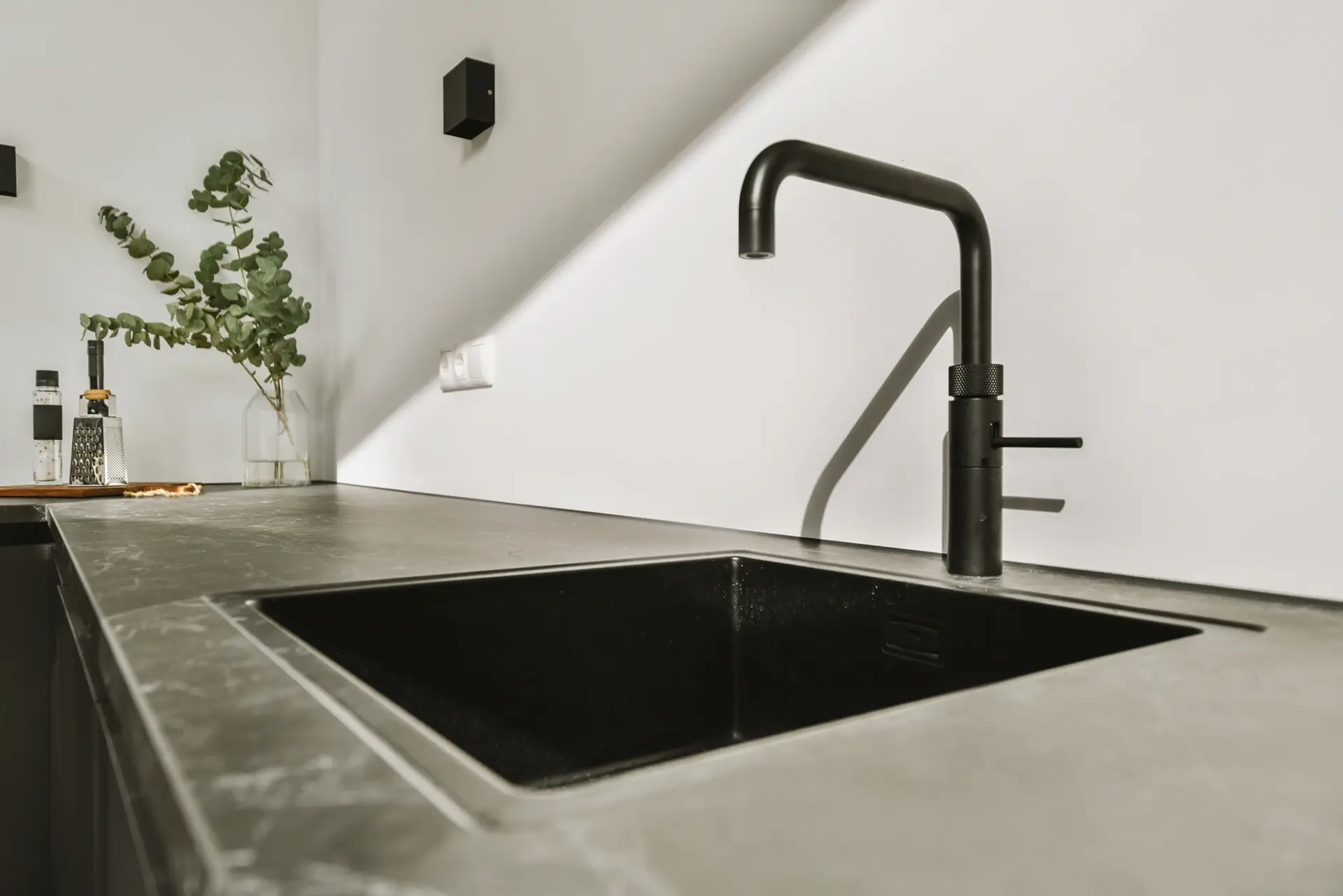 Close up Keuken van de Zaak