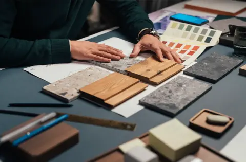 Kleuren keuken van de zaak